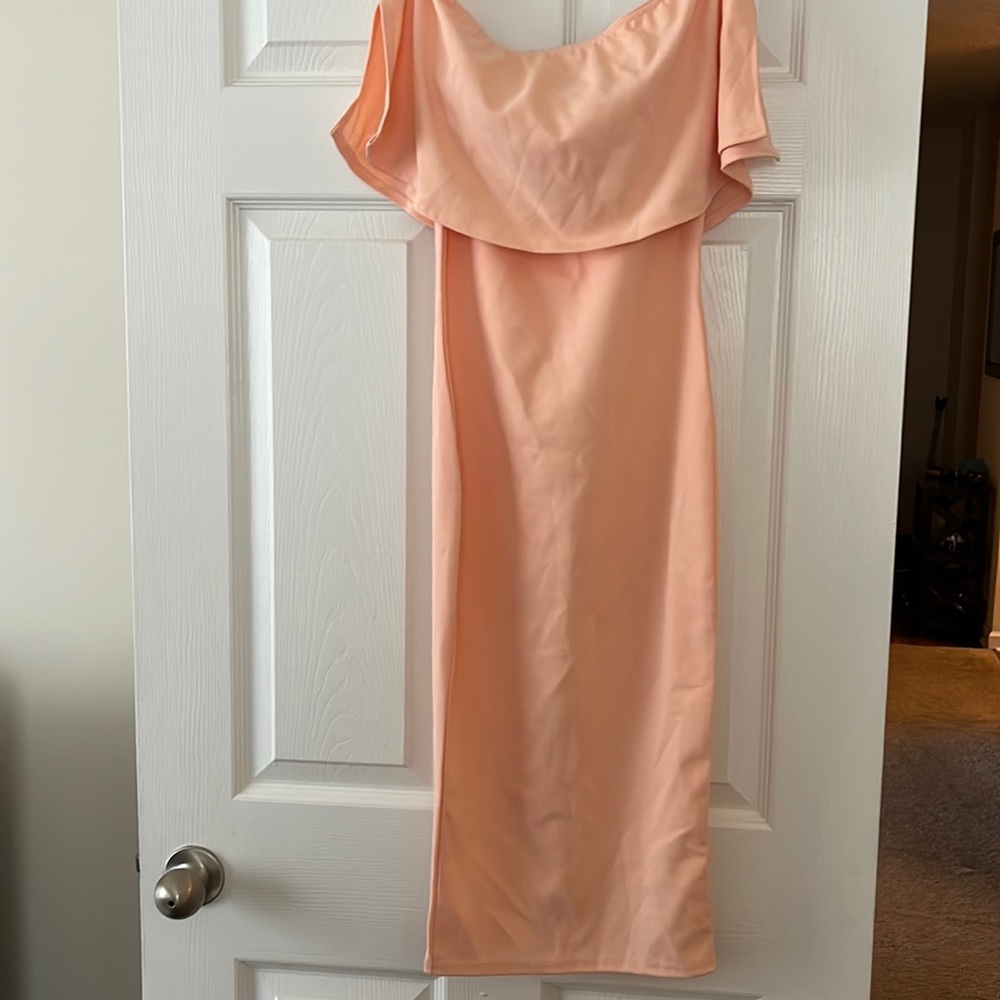 Off the shoulder dress